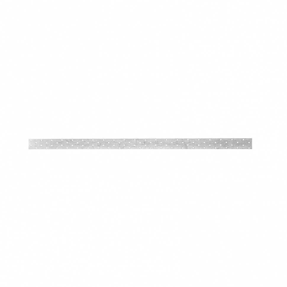 Пластина соединительная 2 мм, PS 40 х 840 мм Россия Сибртех Крепеж перфорированный фото, изображение