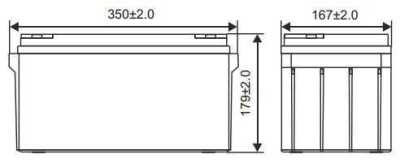 WBR HR 12245W Аккумуляторы фото, изображение